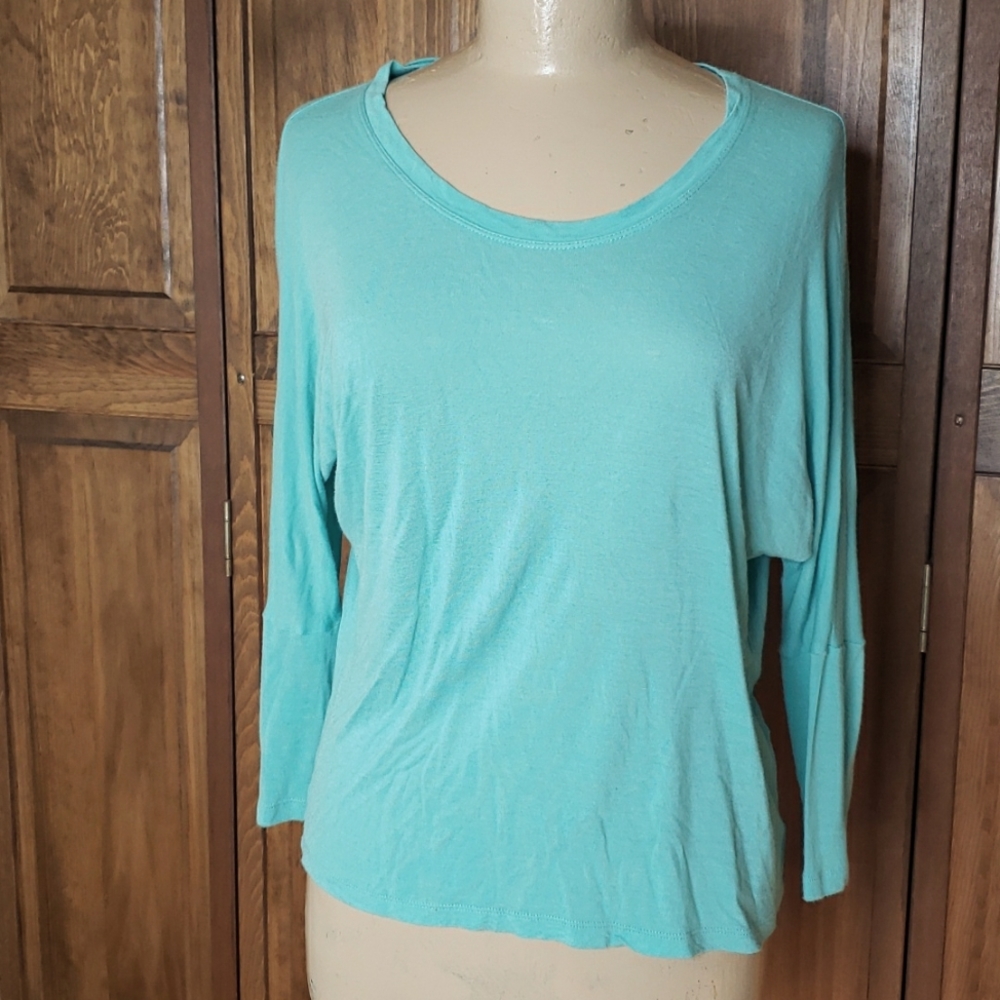 La Vie 89 3/4 Sleeve Top, Sz S